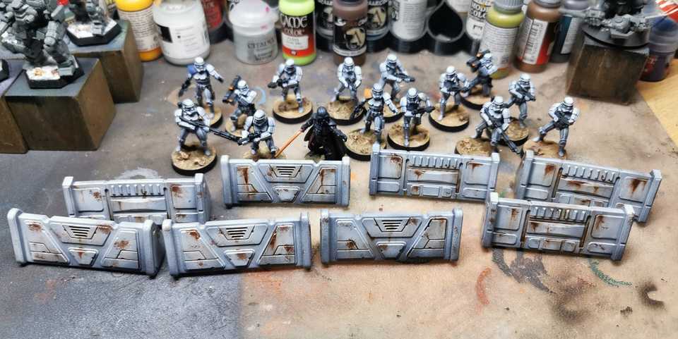 Star Wars Legion Gelände & Sturmptruppen